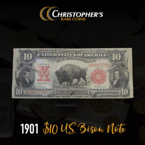 1901 $10 Bison Note